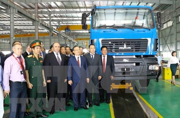 Inauguran en Vietnam planta automotriz en cooperación con Bielorrusia