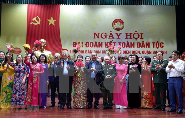 Premier de Vietnam asiste a Fiesta de Unidad Nacional en Hanói