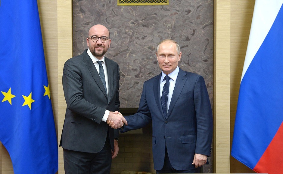 Rusia dialoga con el Consejo Europeo sobre candentes temas internacionales