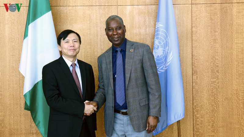 Embajador vietnamita se reúne con presidente de la Asamblea General de la ONU