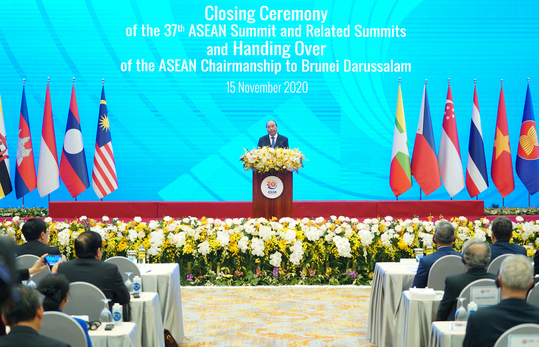 Clausura de la 37ª Cumbre de la Asean