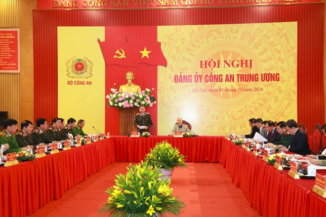 Fuerzas de Seguridad Pública de Vietnam por cumplir sus objetivos en 2021