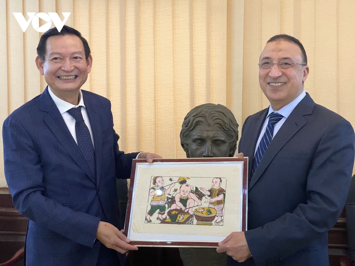 Vietnam y Egipto fortalecen la cooperación multifacética