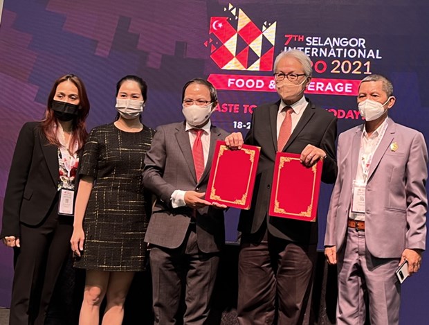 Dos empresas de té vietnamitas obtienen grandes contratos en la Exposición Internacional de Selangor 2021