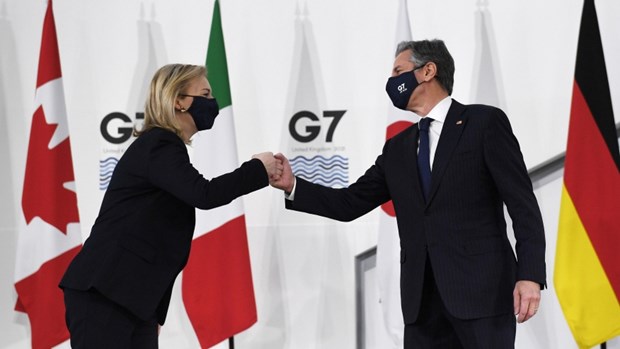 Celebran reunión de cancilleres del grupo G7