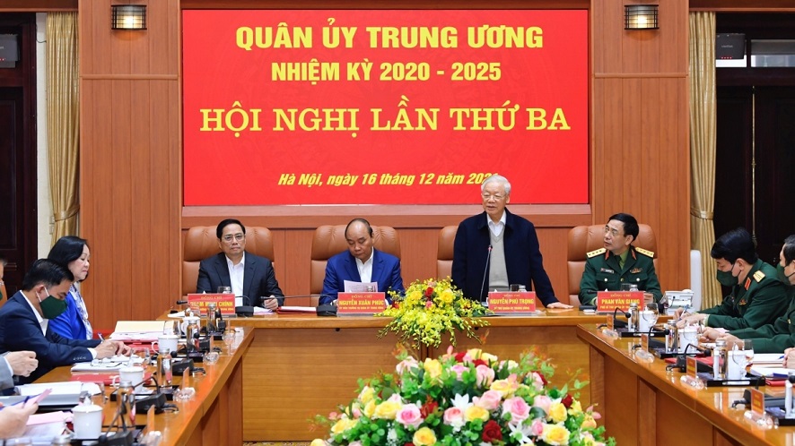 Comisión Militar Central de Vietnam resuelta a garantizar la defensa nacional