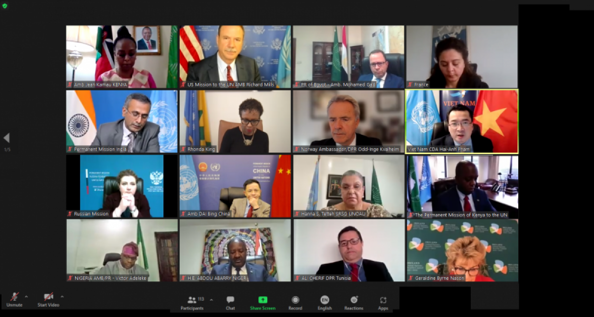 Apoyan la cooperación entre el Consejo de Seguridad de la ONU y el Consejo de Paz y Seguridad de la Unión Africana