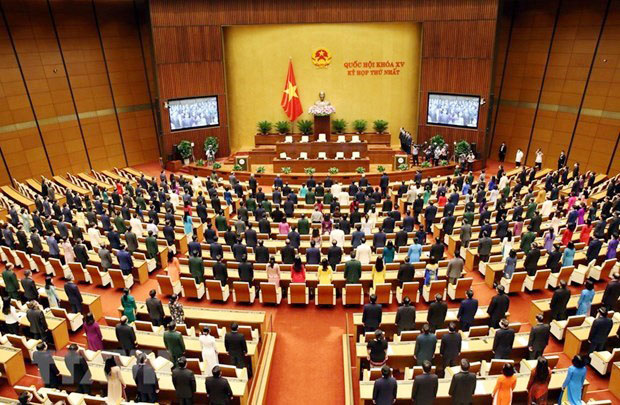 Apertura de la primera reunión extraordinaria de la Asamblea Nacional