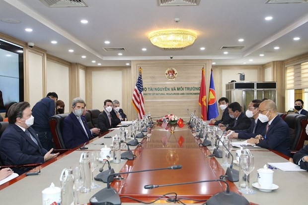 Vietnam y Estados Unidos fortalecen la cooperación contra el cambio climático