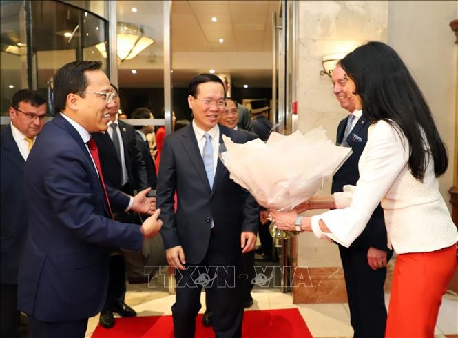 Presidente de Vietnam llegó a Londres