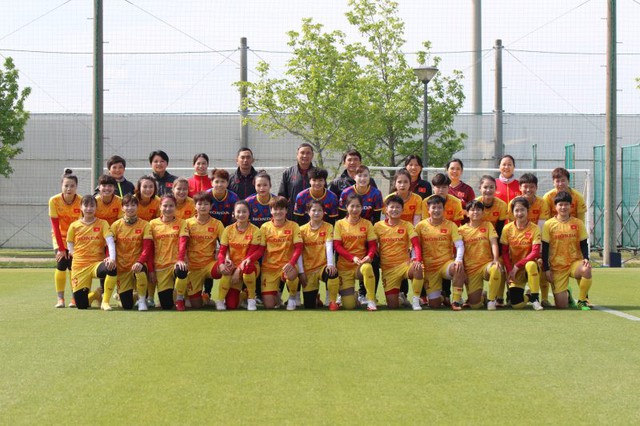 Selección femenina de Vietnam preparada para ronda final de Copa Mundial de fútbol 2023