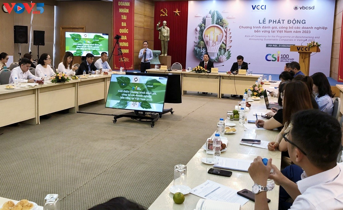 Lanzan programa CSI 2023 que evalúa negocios sostenibles en Vietnam