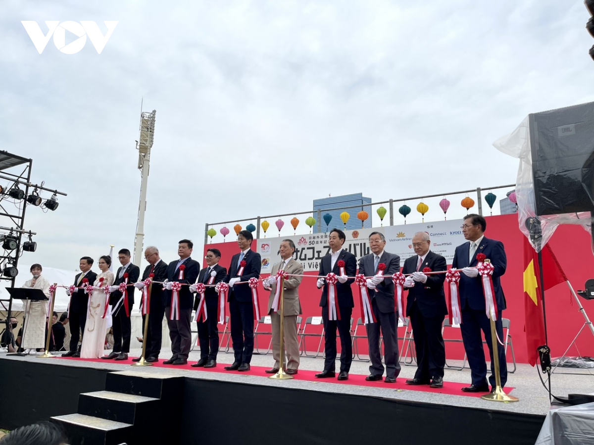 Inaugurado Festival de Vietnam en Osaka