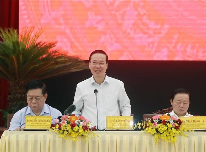 Presidente sugiere orientaciones de desarrollo para Ninh Thuan