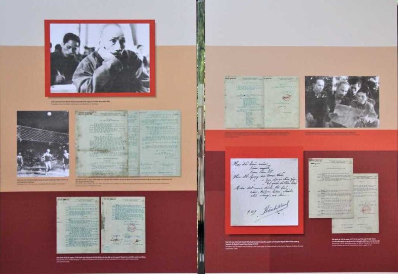Exhibición sobre autógrafos del presidente Ho Chi Minh