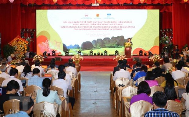 Conferencia sobre el valor de los títulos de la UNESCO para el desarrollo sostenible en Vietnam