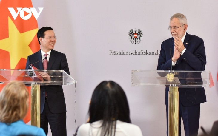 Líderes de Vietnam y Austria acuerdan medidas para promover la cooperación bilateral