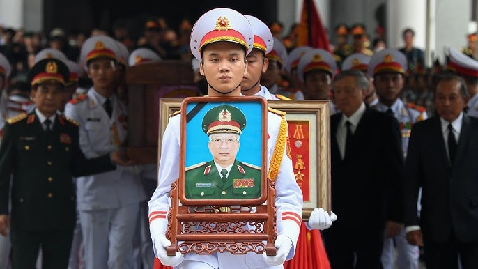 Realizan funeral del coronel general Nguyen Chi Vinh