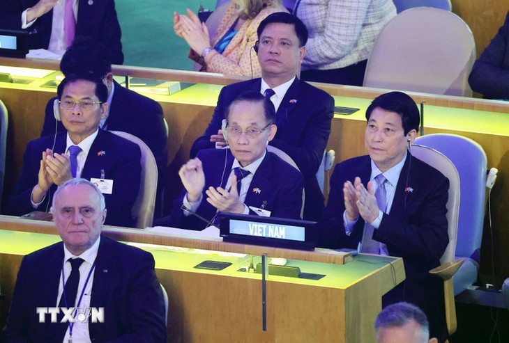 Presidente de Vietnam destaca importancia de transformación global hacia un futuro sostenible