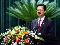 Perdana Menteri Nguyen Tan Dung  menghadiri upacara meresmikan  proyek besar di propinsi Ca Mau