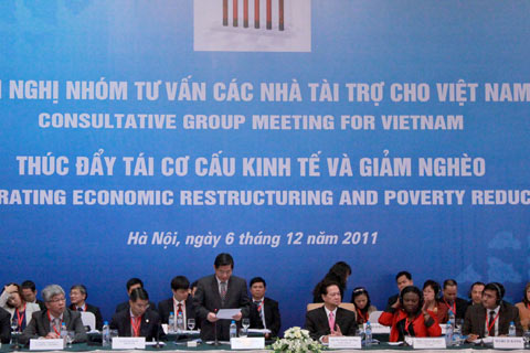 ບັນດາປະເທດໃຫ້ຄຳໝັ້ນສັນຍາອຸປະຖຳໃຫ້ແກ່ ຫວຽດນາມ ເກືອບ 7,4 ຕຶ້ USD ໃນປີ 2012