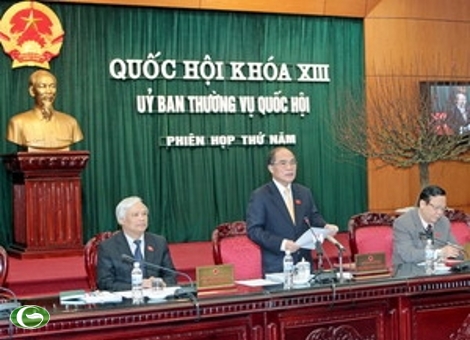 ອັດກອງປະຊຸມຄັ້ງທີ 5 ຄະນະປະຈຳສະພາແຫ່ງຊາດຫວຽດນາມຊຸດທີ 13