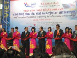 Vietship 2012 ແມ່ນກາລະໂອກາດ   ພັດທະນາຂະແຫນງ     ຕໍ່ກຳປັ່ນ ແລະ ຂົນສົ່ງທາງທະເລ