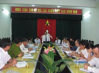 ຄະນະຕິດຕາມກວດກາສະພາແຫ່ງຊາດເຮັດວຽກຢູ່ ກວາງນາມ