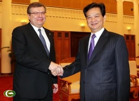 ຫວຽດນາມ ພ້ອມກັບ Ukaraina ນຳສາຍພົວພັນ2 ປະເທດຂຶ້ນສູູ່່ລະດັບສູງໃໝ່