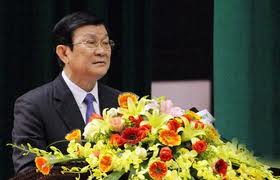 ທ່ານປະທານປະເທດ ເຈືອງເຕີນຊາງ ເຮັດວຽກກັບກະຊວງປ້ອງກັນປະເທດ