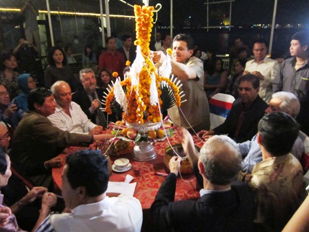 ຈັດຕັ້ງບຸນປີໃໝ່ປະຈຳຊາດໃຫ້ແກ່: ລາວ, ໄທ, ກຳປູເຈຍ, ມຽນມາ