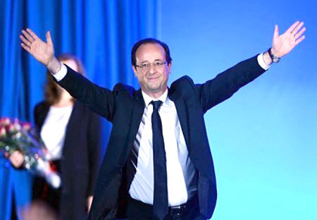 ທ່ານ Francois Hollande ຍາດໄດ້ໄຊຊະນະໃນການ ເລືອກຕັ້ງປະທານາທິບໍດີ ຟລັ່ງ