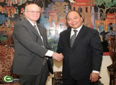 ທ່ານ Nguyen Xuan Phuc ​​ຕ້ອນຮັບຮອງ​ຜູ້ອຳນວຍການ​ ອົງການ​ພັດທະນາສາກົນ​ອາ​ເມ​ລິກາ