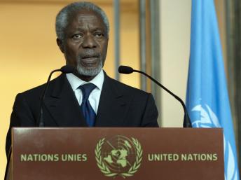 ທ່ານ Kofi Annan  ສະເຫນີຈັດຕັ້ງກອງປະຊຸມ       ພົບປະເຈລະຈາສາກົນກ່ຽວກັບ ຊີຣີ