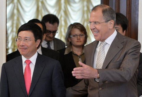 ລັດຖະມົນຕີການຕ່າງປະເທດ Pham Binh Minh ສິ້ນສຸດການຢ້ຽມຢາມ ສະຫະພັນລັດເຊຍ