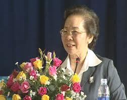 ຮອງປະທານປະເທດ Nguyen Thi Doan ຕ້ອນຮັບຄະນະຜູ້ແທນຜູ້ມີຄຸນງາມຄວາມດີ ແຂວງ ນິນບິນ