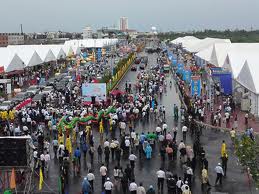 ໄຂງານຕະຫລາດນັດກະສິກຳ ຢູ່ ຊອກຈັງ