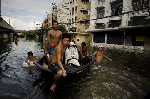 ໄທນຳໃຊ້ທົດລອງລະບົບລະບາຍນ້ຳ ຢູ່ບາງກອກສຳເລັດຜົນ