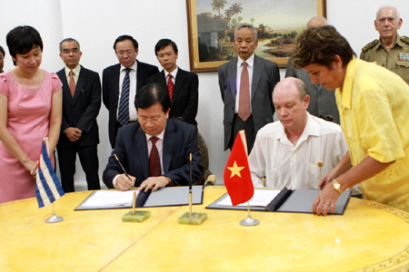 ຫວຽດນາມ ແລະ ກູບາ ໃຫ້ຄຳໝັ້ນສັນຍາເພີ່ມທະວີການຮ່ວມມື