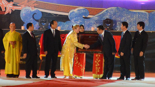 ວັດ  ຫວີ໋ງງຽມ ໄດ້ຮັບໃບຢັ້ງຢືນຈາກອົງການ UNESCO