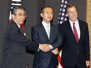 ຍີ່ປຸ່ນ, ອາເມລິກາ ແລະ ສເກົາຫລີ ເຫັນດີຮ່ວມມືໃນບັນຫາກ່ຽວຂ້ອງເຖິງ ສປປ ເກົາຫລີ