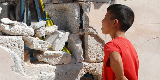 ລູກປືນໃຫຍ່ຈາກ ຊີຣີ ໄດ້ຕົກໃສ່ ສູນການແພດຂອງ ຕວກກີ