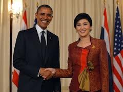 ປະທານາທິບໍດີ ອາເມລິກາ Barack Obama ຢ້ຽມຢາມໄທ