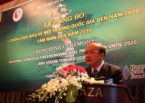 ປະກາດຍຸດທະສາດປົກປັກຮັກສາສິ່ງແວດລ້ອມແຫ່ງຊາດ