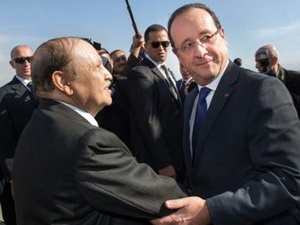 ປະທານາທິບໍດີຝລັ່ງ ປະຕິບັດການຢ້ຽມຢາມຄັ້ງປະຫວັດສາດເຖິງ Algeria