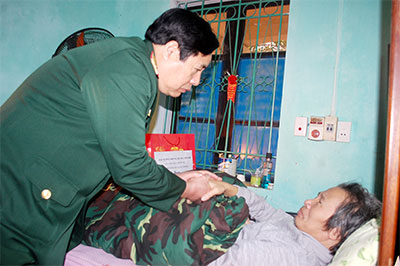 ອວຍພອນປີໃໝ່ບັນດາທະຫານເສຍອົງຄະ, ທະຫານເຈັບປ່ວຍ