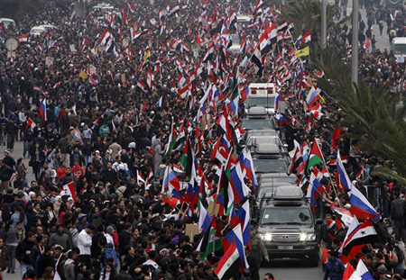 ທ່ານເລຂາທິການໃຫຍ່ AL ແລະ ທູດພິເສດລວມ ປຶກສາຫາລືກ່ຽວກັບວິກິດການຢູ່ຊີຣີ