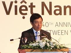 ພິທີສະເຫຼີມສະຫຼອງ 40 ປີ ແຫ່ງວັນສ້າງຕັ້ງ ສາຍພົວພັນທາງການທູດ ຫວຽດນາມ - ອົດສະຕາລີ