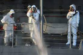 ອ່າງເກັບກຳມັນຕະພາບລັງສີແຫ່ງໃໝ່ ຂອງຍີ່ປຸ່ນ ຢູ່ Fukushima ຖືກຮົ່ວໄຫຼ