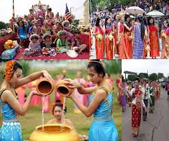 ບຸນປີໃໝ່ປະຈຳຊາດລາວ-ກຳປູເຈຍ-ໄທ-ມຽນມາ ຢູ່ນະຄອນໂຮ່ຈິມິນ